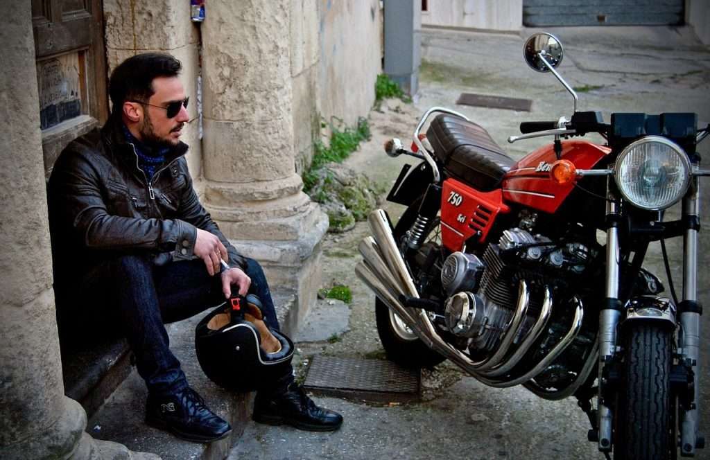 Blouson moto Textile Yamaha Urbain Homme Noir