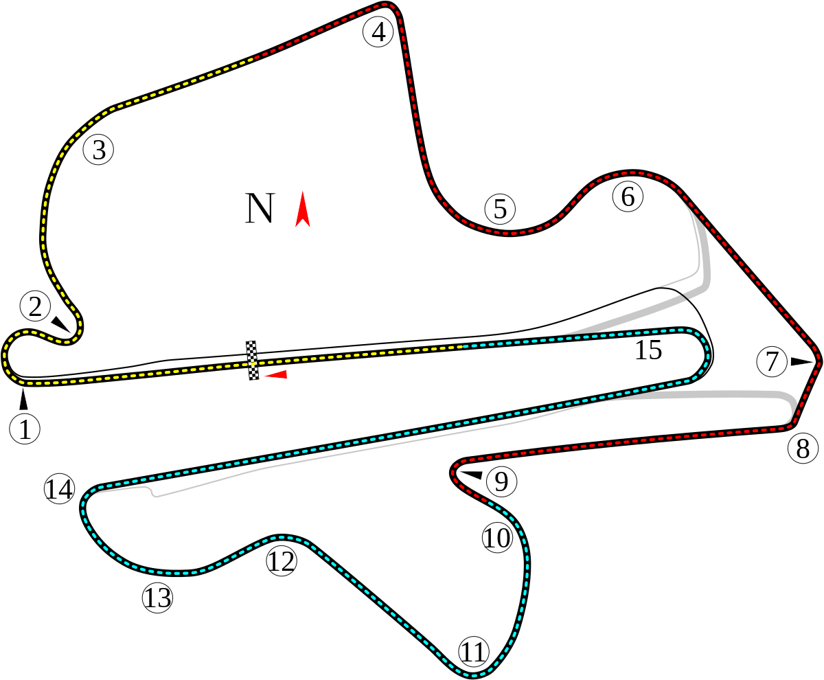 Sepang, le circuit du Grand-Prix de Malaisie