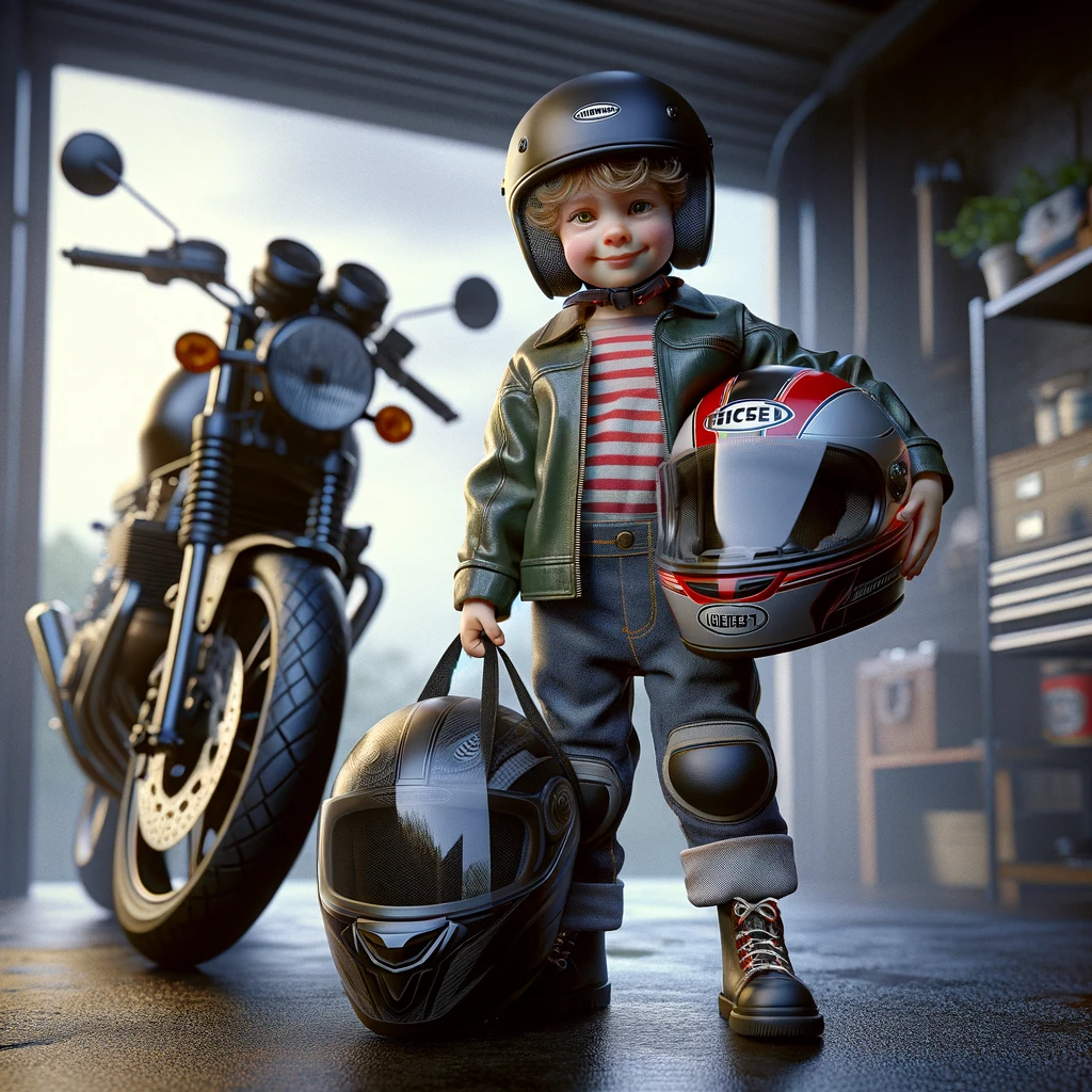 Casques moto enfants vs adultes : les différences essentielles