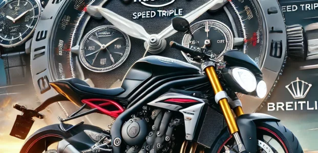 Triumph x Breitling : Speed Triple 1200 RR Édition Limitée