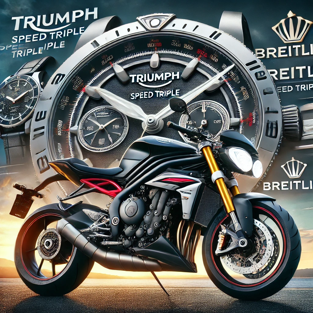 Triumph x Breitling : Speed Triple 1200 RR Édition Limitée