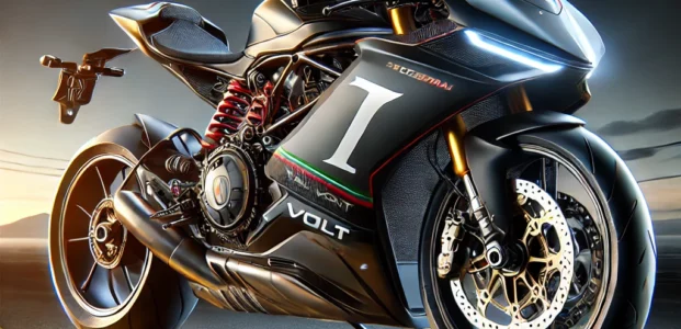 Présentation de la nouvelle moto Italian Volt Lacama